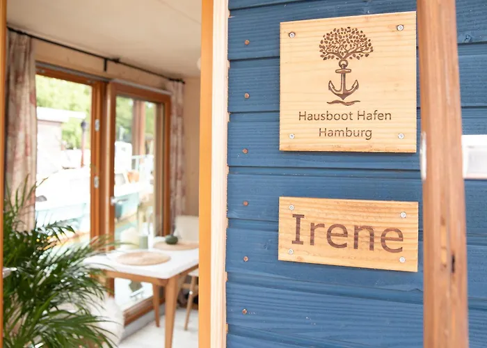 Tiny-Hausboot Irene Mit Kamin Und Dachterrassenlounge