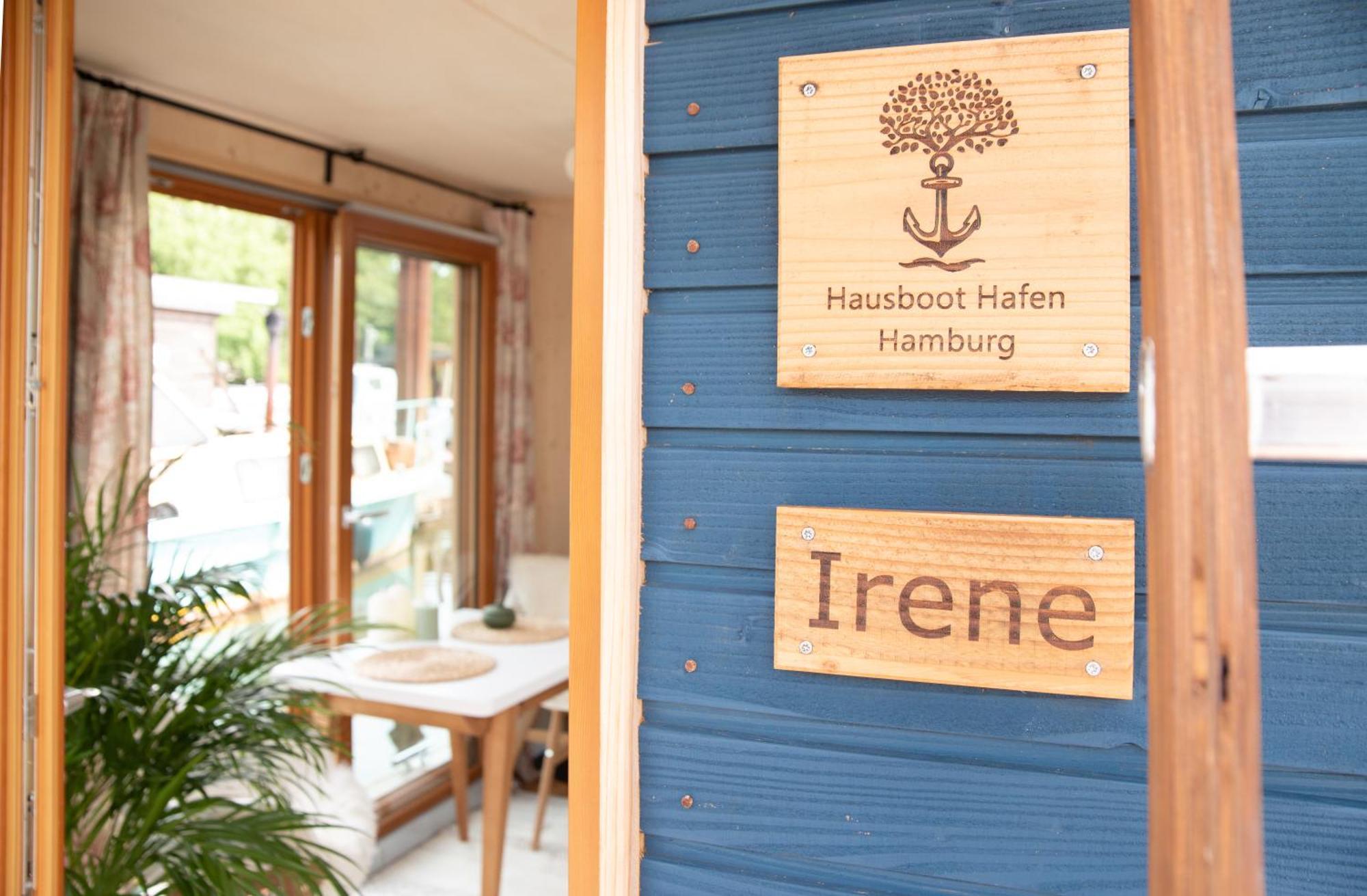 Tiny-hausboot Irene Mit Kamin Und Dachterrassenlounge Hamburg